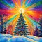 Christmas Tree Diamond Painting Kits – Full Drill DIY Diamond Art Kits for Adults 12x12 Inch